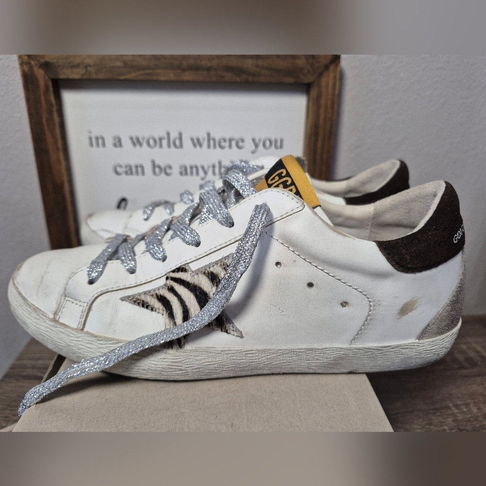 Golden Goose Sneakers Size 38 In Great Condition - Picture 6 of 10